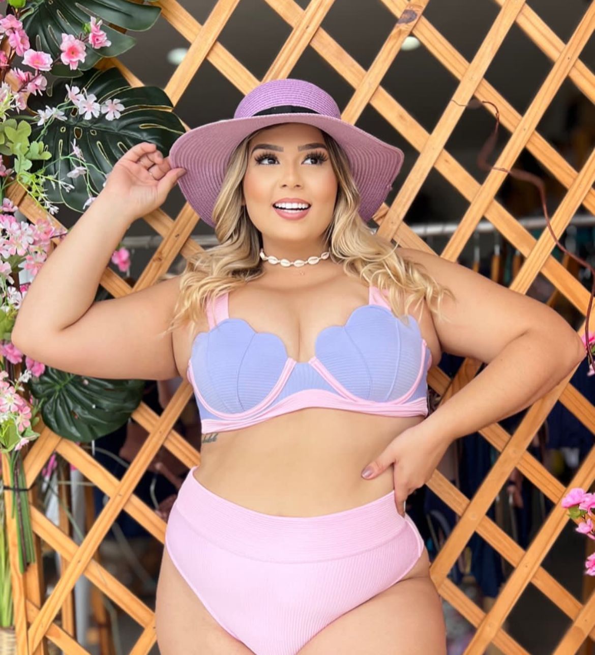 Biquini Concha Plus Size