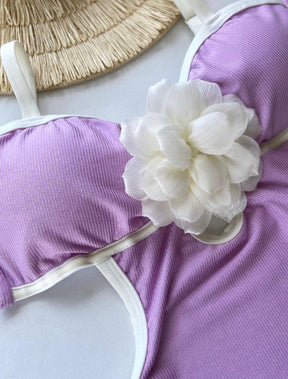 Maiô Lilás Plus Size